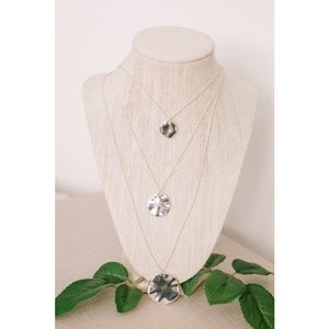 Chloe + Isabel Three-Row Paillette Pendants